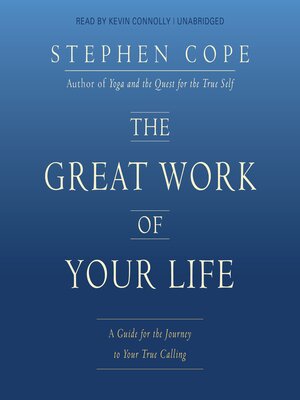 cover image of The Great Work of Your Life